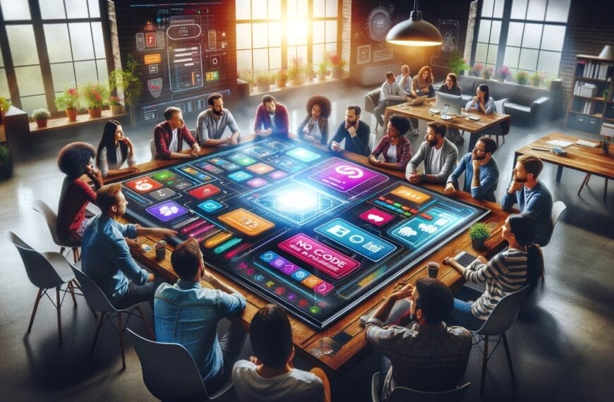 No code web app builder