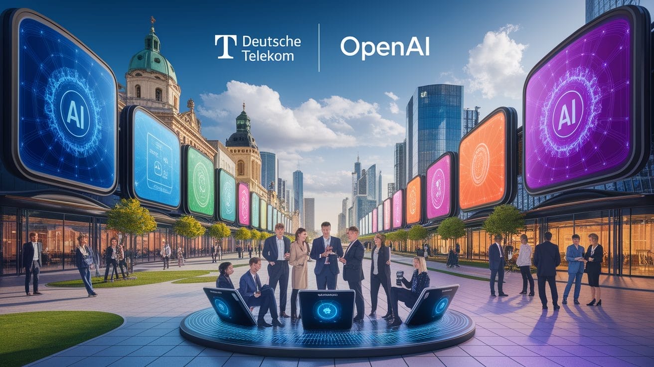 Deutsche Telekom Partners with OpenAI to Roll Out Advanced AI Services Across Europe